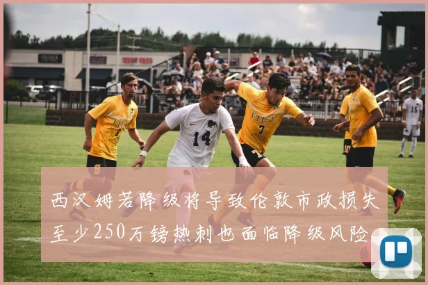 西汉姆若降级将导致伦敦市政损失至少250万镑热刺也面临降级风险